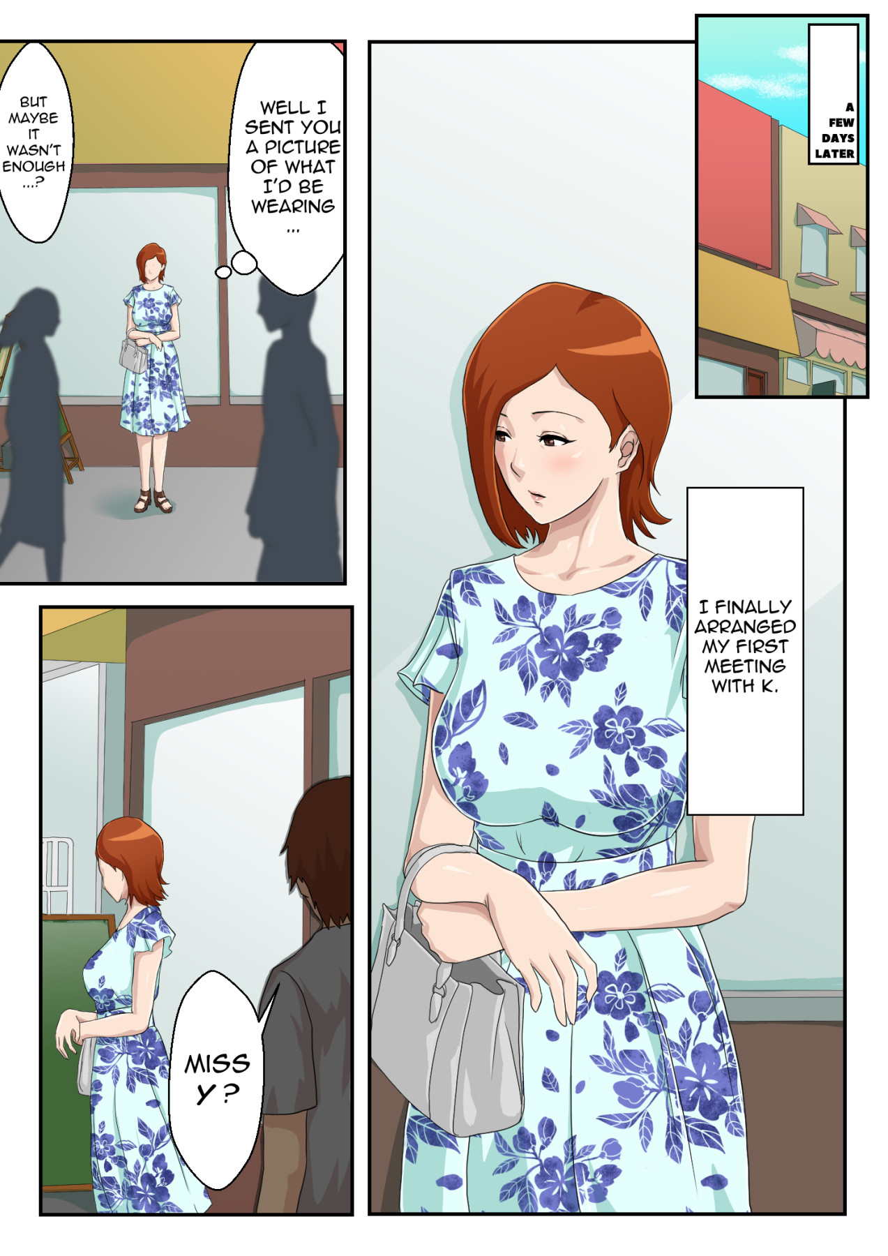 Hentai Manga Comic-I Matched Mom on My Dating App-Read-8